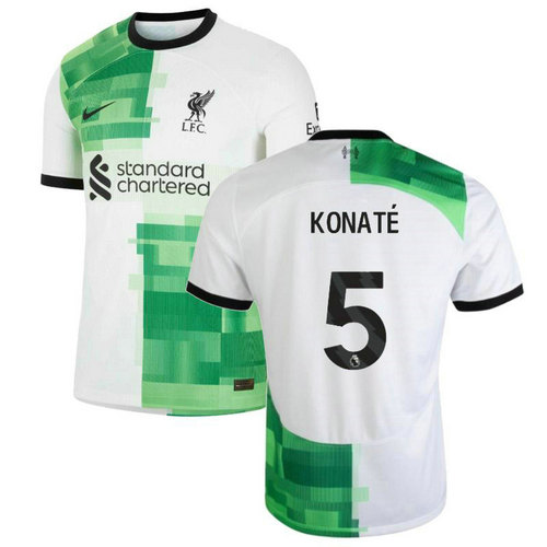 liverpool maillots de foot 2023-2024 exterieur konate 5 homme