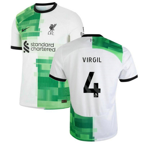 liverpool maillots de foot 2023-2024 exterieur virgil 4 homme