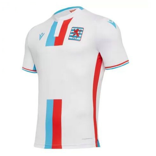 luxemburgo exterieur maillots de foot 2021 2022 thaïlande blanc homme