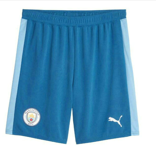 manchester city bleu shorts de foot 2023-2024 domicile homme