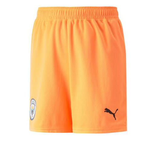 manchester city gardien shorts de foot 2022-2023 orange homme