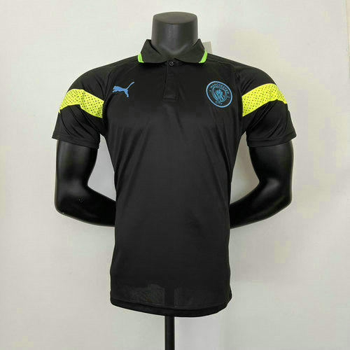 manchester city maillots polo de foot 2023-2024 homme