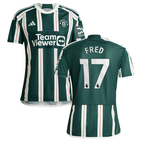 manchester united maillots de foot 2023-2024 exterieur fred 17 homme
