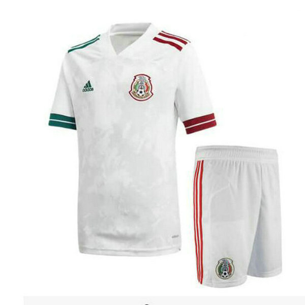 mexique exterieur maillots de foot 2020 blanc enfants