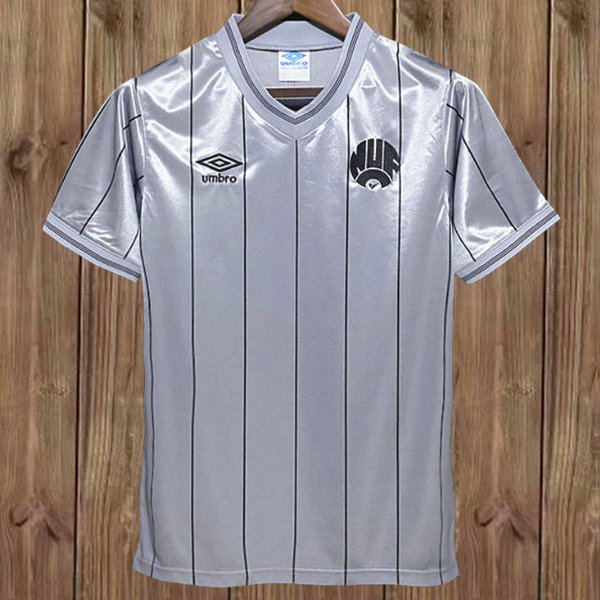 newcastle united exterieur maillots de foot 1983-1985 gris homme