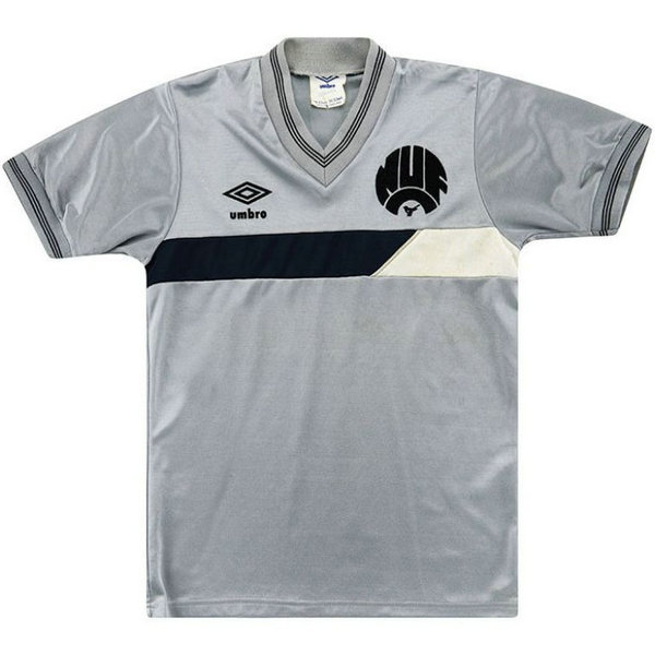 newcastle united exterieur maillots de foot 1985-1988 gris homme