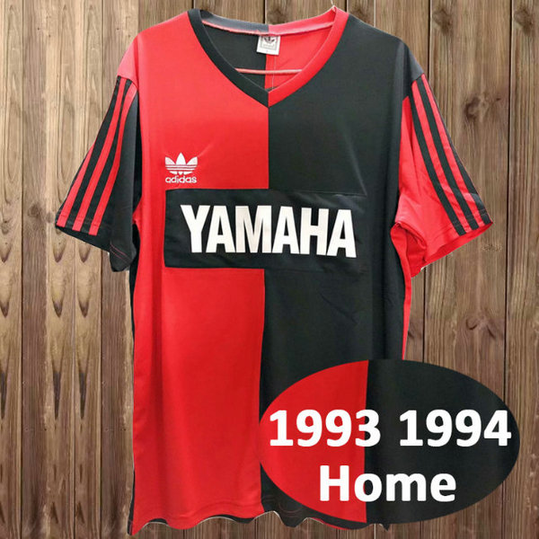 newell's old boys domicile maillots de foot 1993-1994 rouge homme
