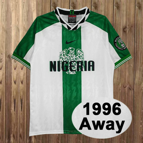 nigeria exterieur maillots de foot 1996 homme