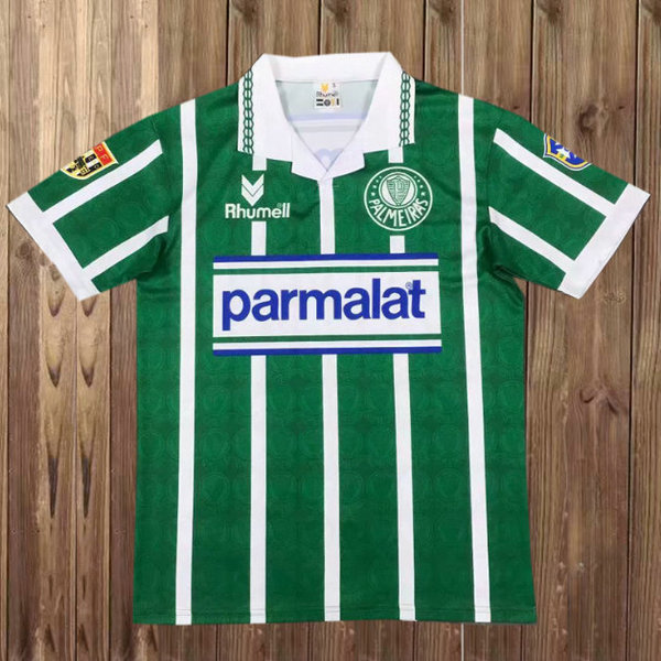 palmeiras domicile maillots de foot 1993-1994 vert homme