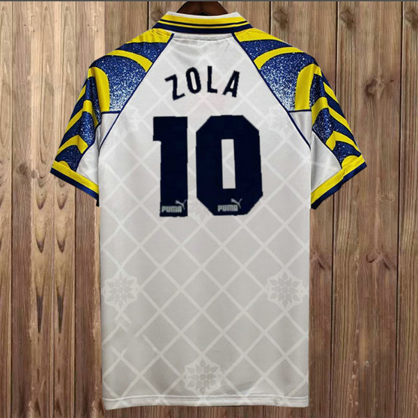 parma exterieur maillots de foot 1995-1997 zola 10 blanc homme