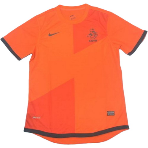 pays-bas domicile maillots de foot 2012 orange homme