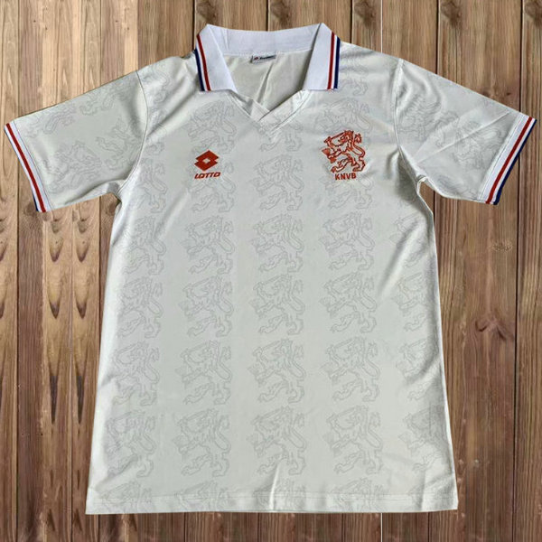 pays-bas exterieur maillots de foot 1994 blanc homme
