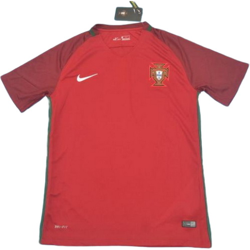 portugal domicile maillots de foot 2016 rouge homme