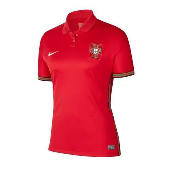 portugal exterieur maillots de foot 2021 rouge femmes