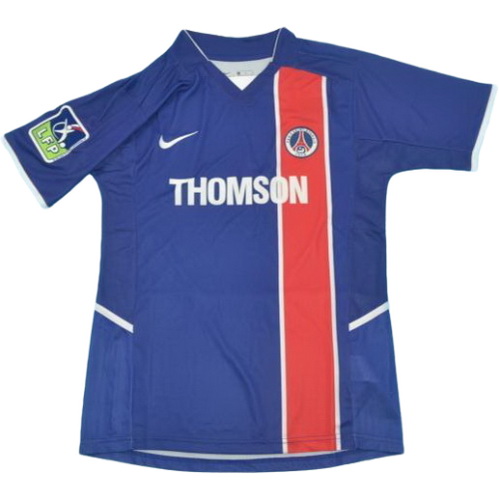 psg domicile maillots de foot 2002 bleu homme