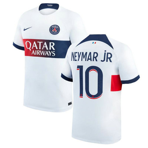 psg maillots de foot 2023-2024 exterieur neymar jr 10 homme