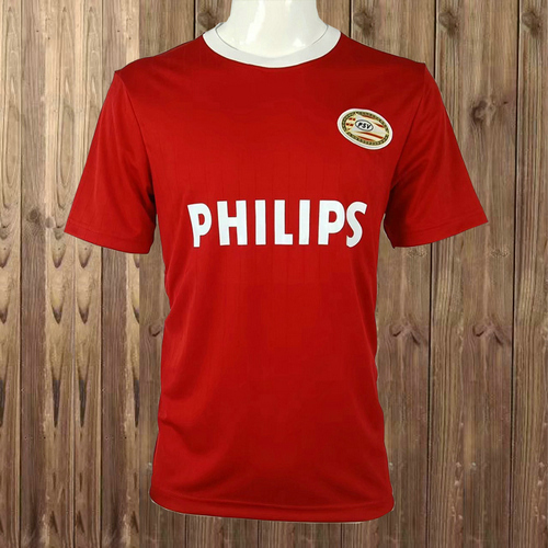 psv eindhoven domicile maillots de foot 1988-1989 homme