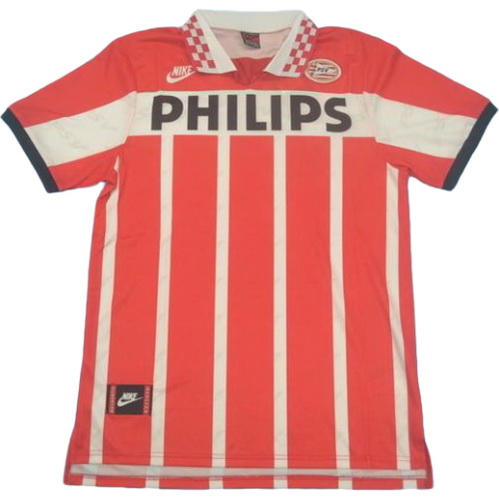 psv eindhoven domicile maillots de foot 1995-1996 rouge homme