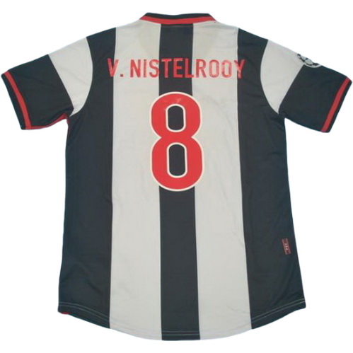 psv eindhoven exterieur maillots de foot 1998 v.nistelrooy 8 blanc homme