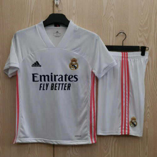 real madrid domicile ensemble maillots de foot 2020-2021 homme