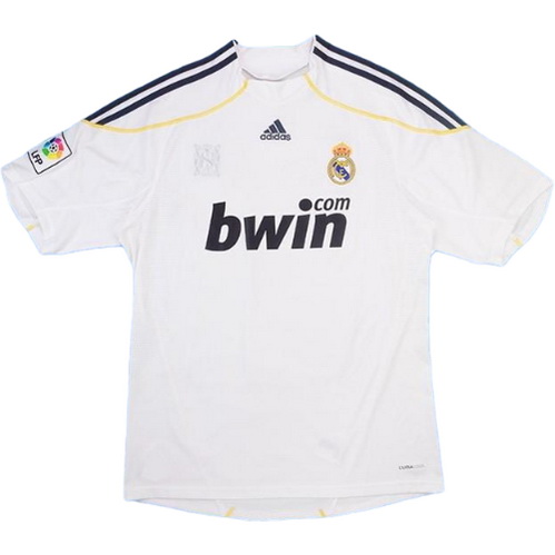 real madrid domicile maillots de foot 2009-2010 blanc homme