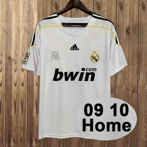 real madrid domicile maillots de foot 2009-2010 homme