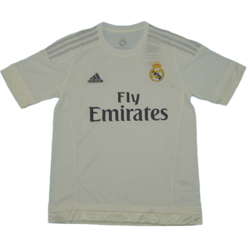 real madrid domicile maillots de foot 2015-2016 blanc homme