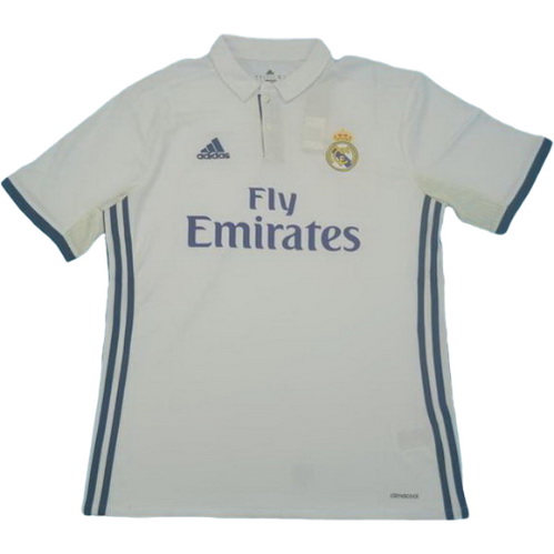 real madrid domicile maillots de foot 2016-2017 blanc homme