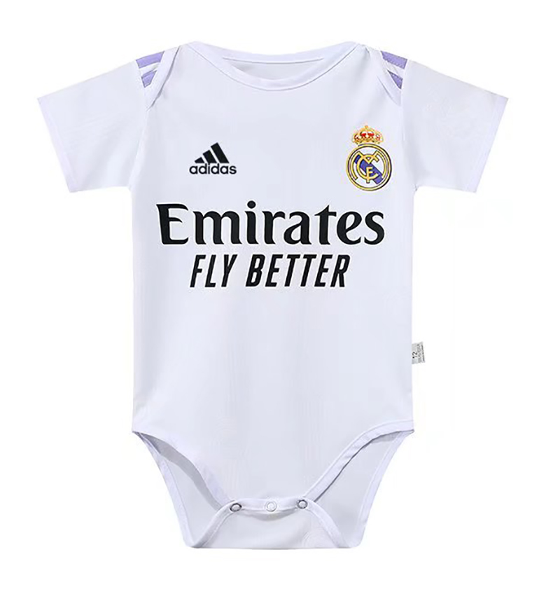 real madrid domicile maillots de foot 2022-2023 pas cher baby