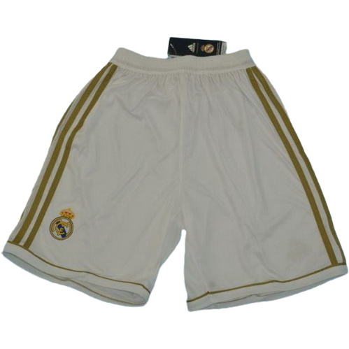 real madrid domicile shorts de foot 2011-2012 blanc homme