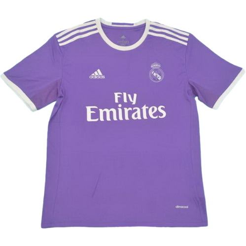 real madrid exterieur maillots de foot 2016-2017 pourpre homme