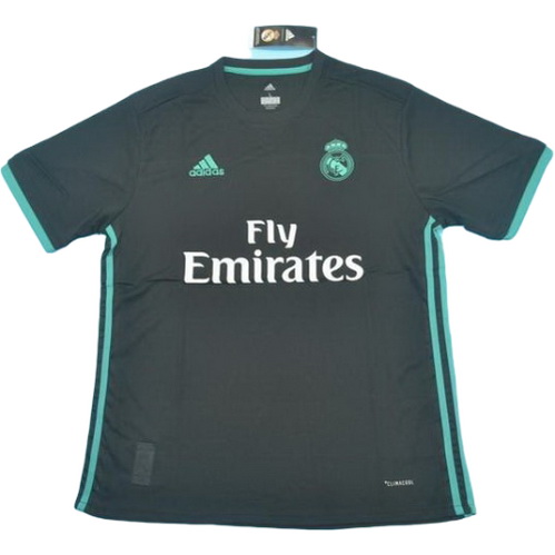 real madrid exterieur maillots de foot 2017-2018 noir homme