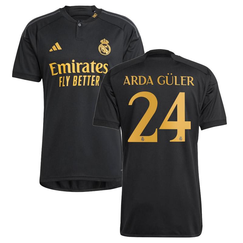 real madrid maillots de foot 2023-2024 terza arda guler homme