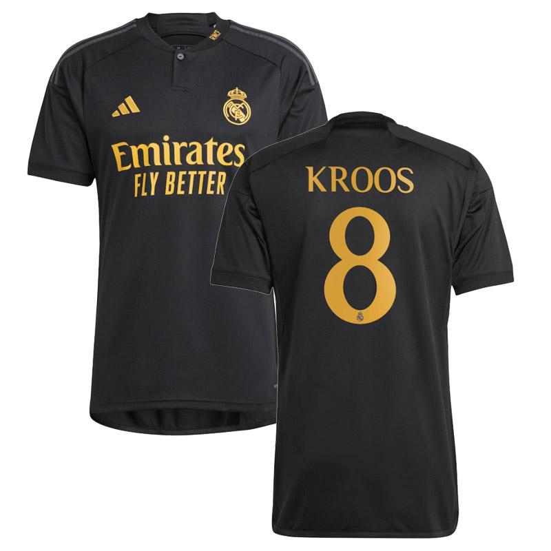 real madrid maillots de foot 2023-2024 terza kroos homme