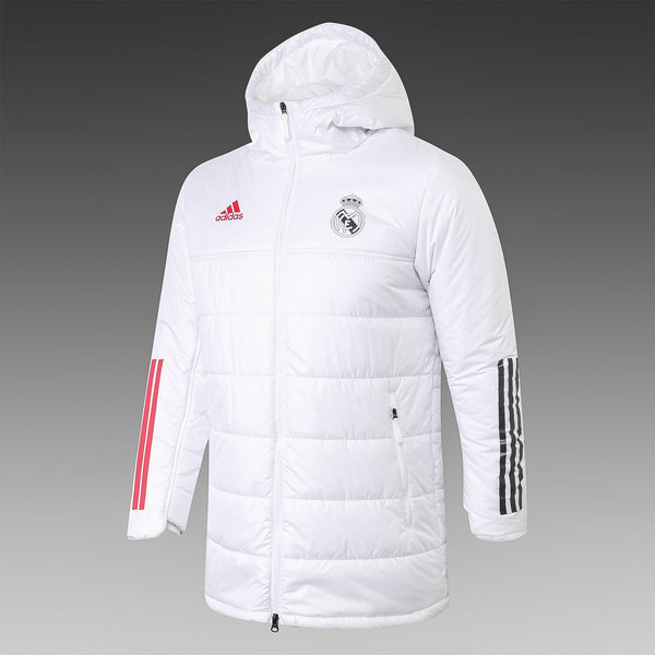 real madrid moda manteau cotons de foot 2021 2022 blanc homme