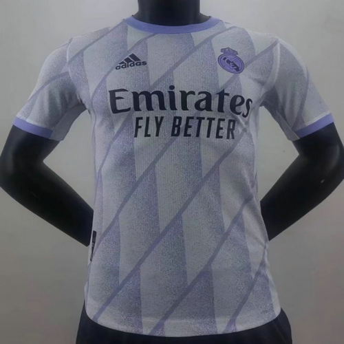 real madrid special edition maillots de foot 2022-2023 violet blanc player version homme