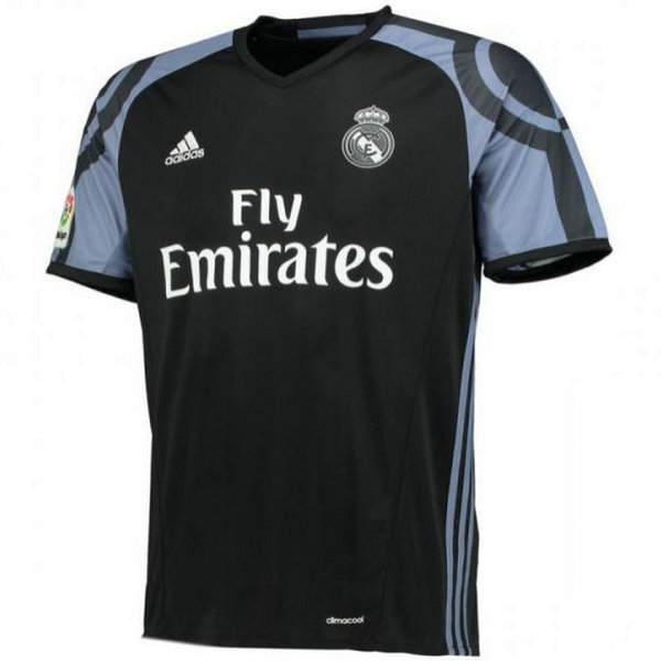 real madrid troisième maillots de foot 2016-2017 noir homme