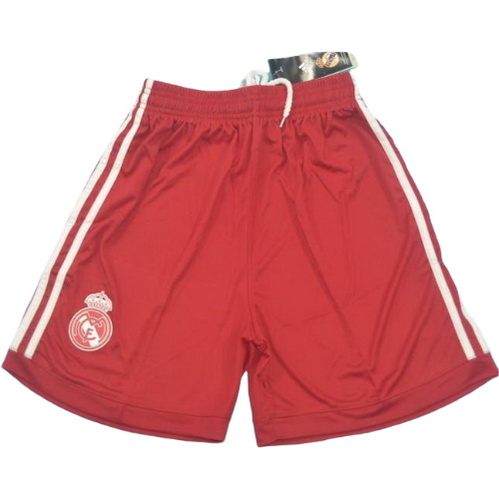 real madrid troisième shorts de foot 2011-2012 rouge homme