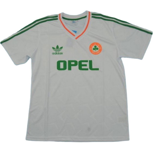 république d'irlande exterieur maillots de foot 1990-1992 blanc homme