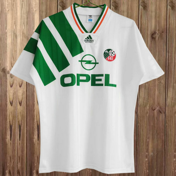 république d'irlande exterieur maillots de foot 1993-1994 blanc homme