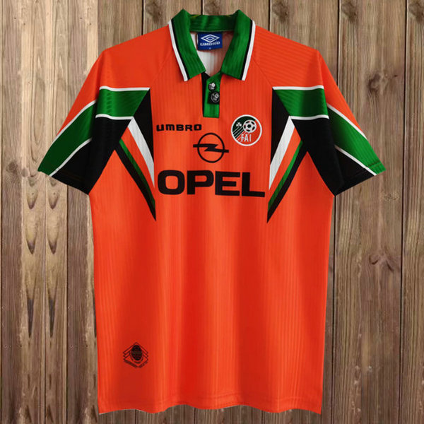 république d'irlande exterieur maillots de foot 1997-1998 rouge homme