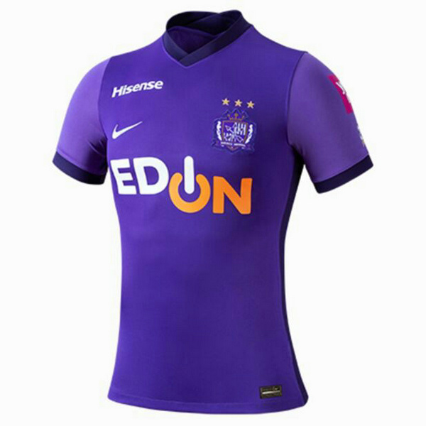 sanfrecce hiroshima domicile maillots de foot 2021 2022 thaïlande bleu homme