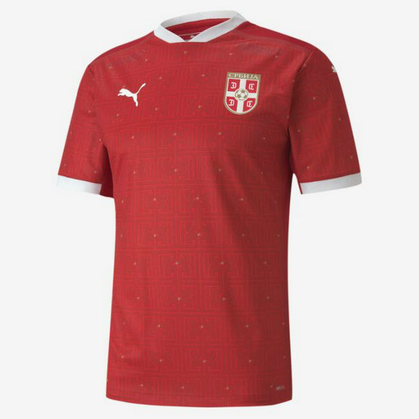 serbia domicile maillots de foot 2020 rouge homme