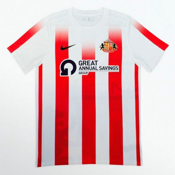 sunderland afc domicile maillots de foot 2021 2022 thaïlande rouge blanc homme