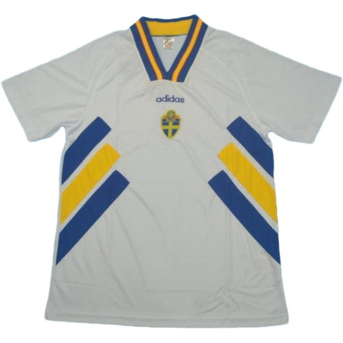 suède exterieur maillots de foot copa mundial 1994 blanc homme