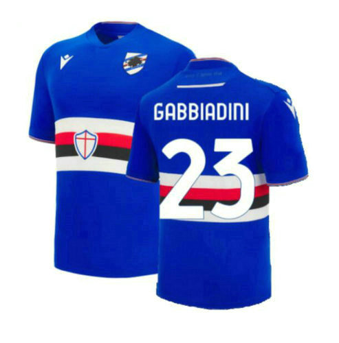 uc sampdoria domicile maillots de foot 2022-2023 gabbiadini 23 homme