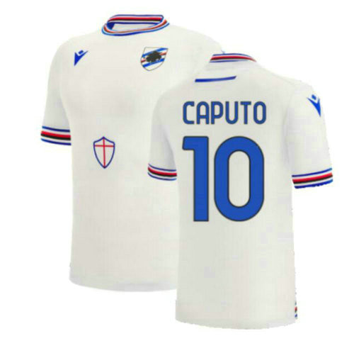 uc sampdoria exterieur maillots de foot 2022-2023 caputo 10 homme