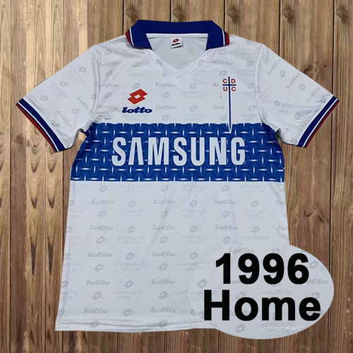 universidad católica domicile maillots de foot 1996 homme