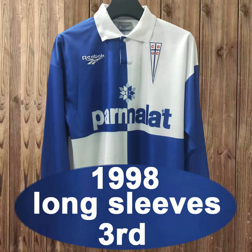 universidad católica troisième maillots de foot 1998 manches longues homme