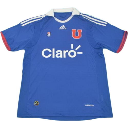 universidad de chile domicile maillots de foot 2011 bleu homme